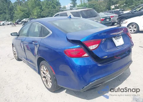 2015 Chrysler 200 C from USA, damaged, VIN 1C3CCCEG5FN512770